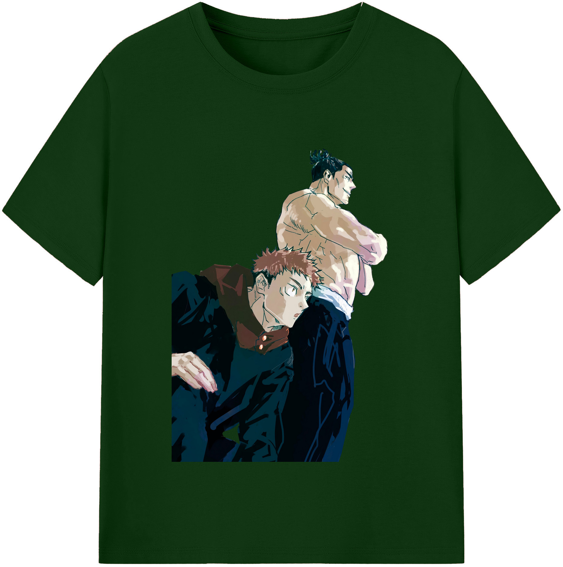 （画像用） 呪術廻戦 Jujutsu Kaisen 綿100％半袖Tシャツ（フロントプリント）